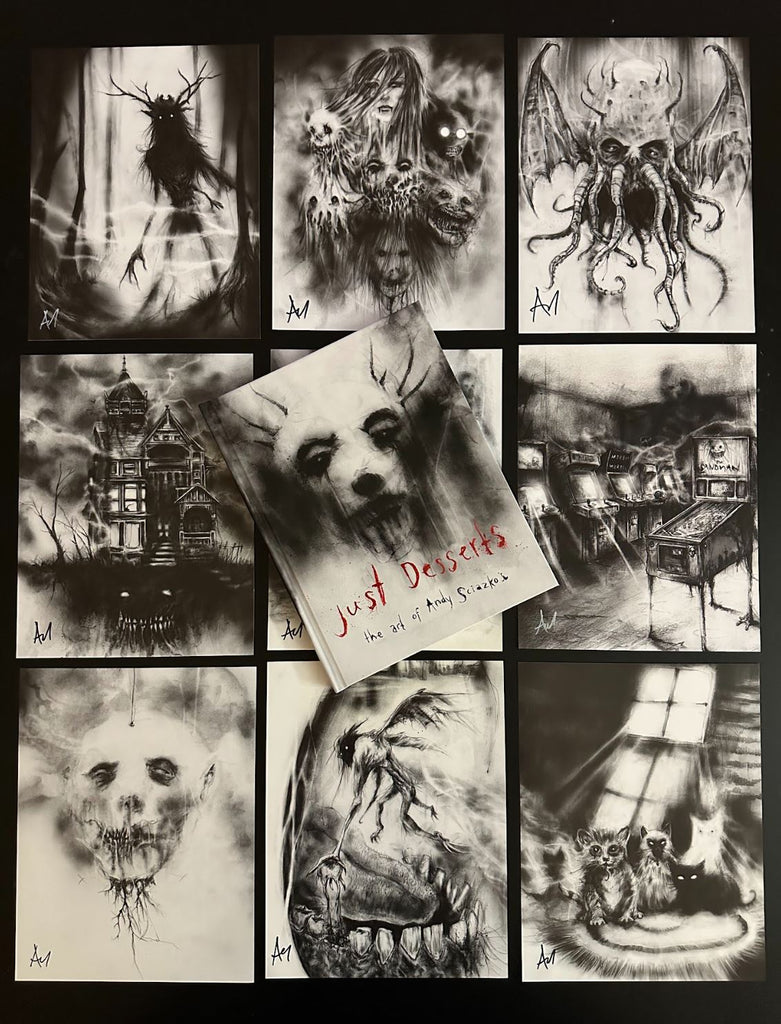 Andy Sciazko Signed Artbook and Prints