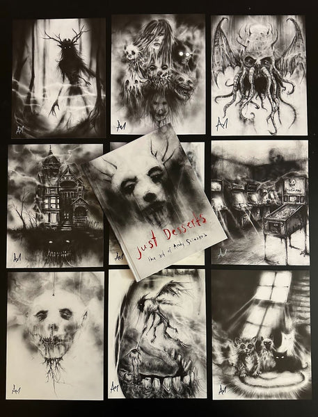 Andy Sciazko Signed Artbook and Prints