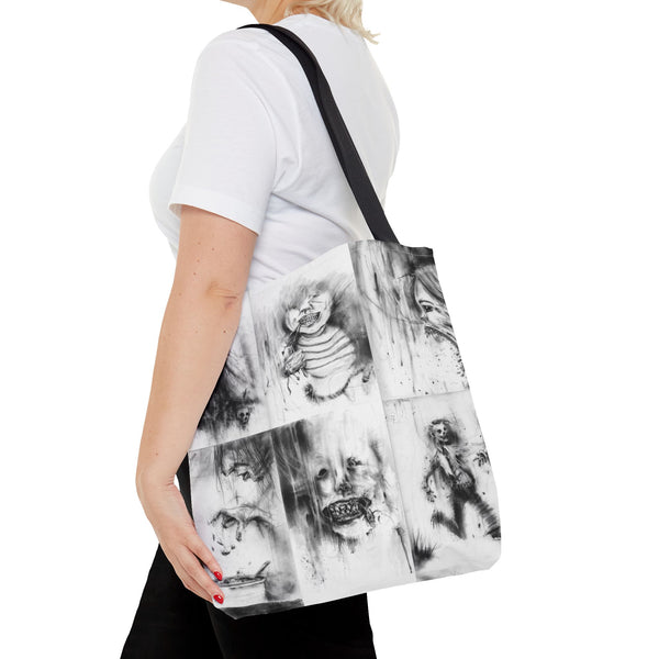 Nightmare Grid Tote