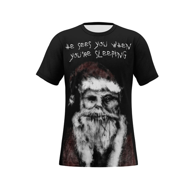 You Better Watch Out Black Tee