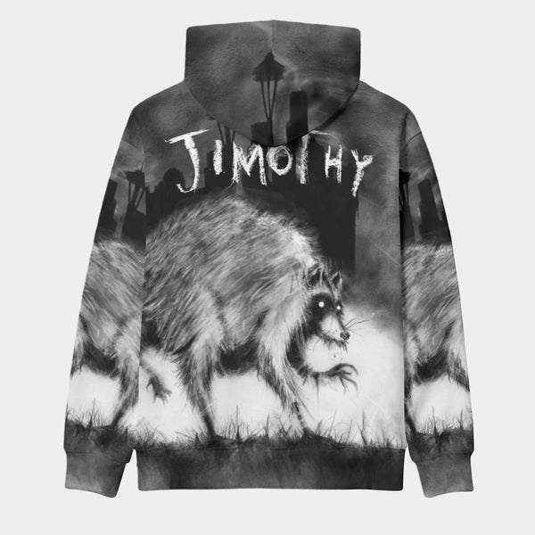 Jimothy All Over Design Hoodie