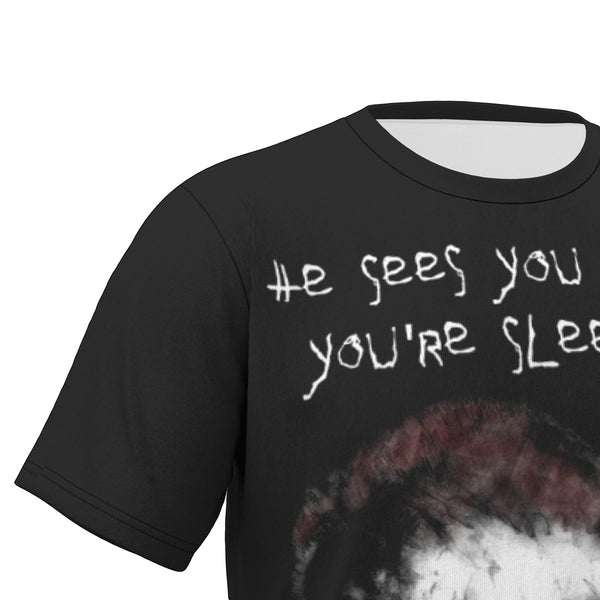 You Better Watch Out Black Tee