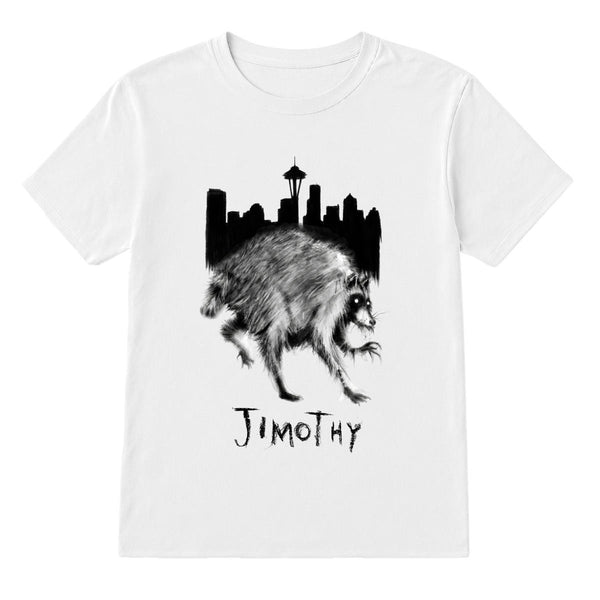 Jimothy City White Tee 220 GSM