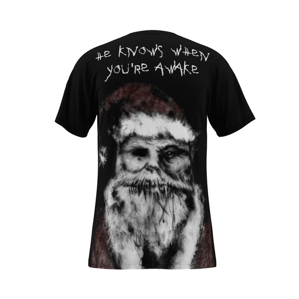 You Better Watch Out Black Tee