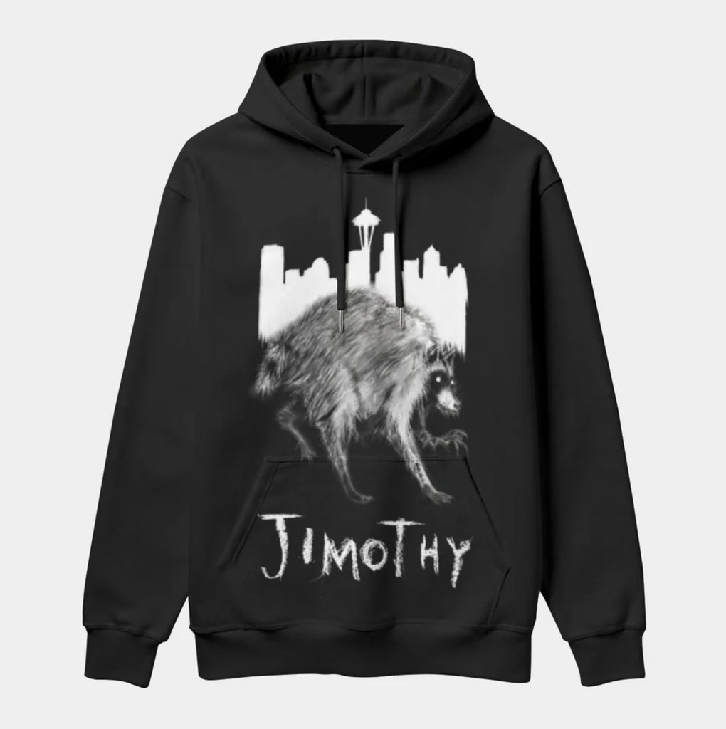 Jimothy City Black Premium Hoodie