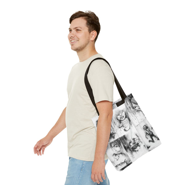 Nightmare Grid Tote