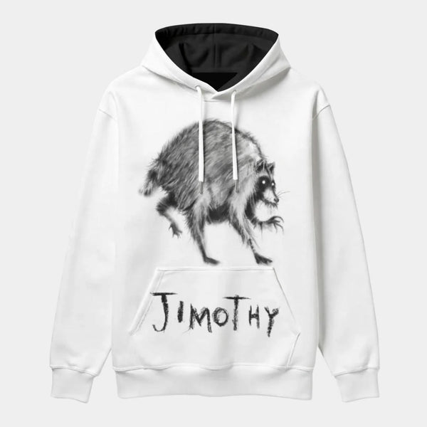Jimothy Premium White Hoodie