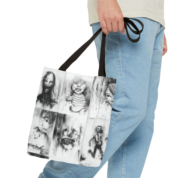 Nightmare Grid Tote
