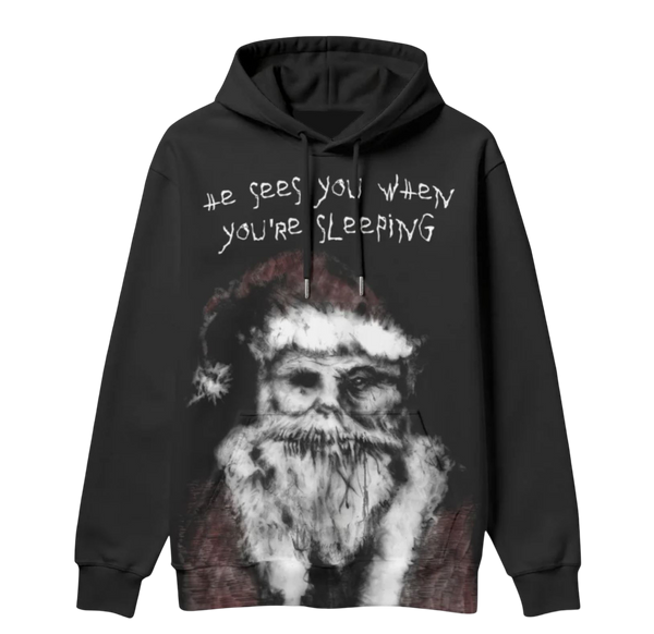 You Better Watch Out Black Hoodie