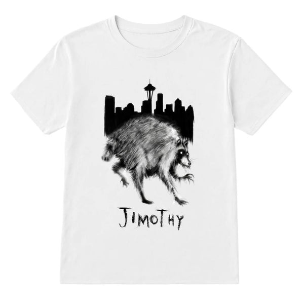 Jimothy City White Tee 180gsm